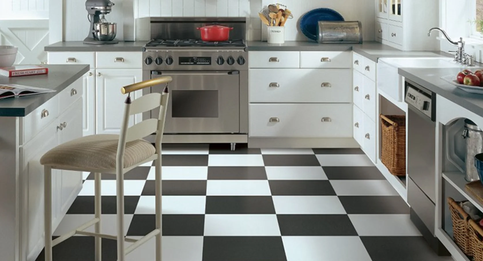 Vinyl Flooring In Kitchen Pros And Cons – Clsa Flooring Guide throughout The Surprising Durability and Style of Modern Kitchen Vinyl