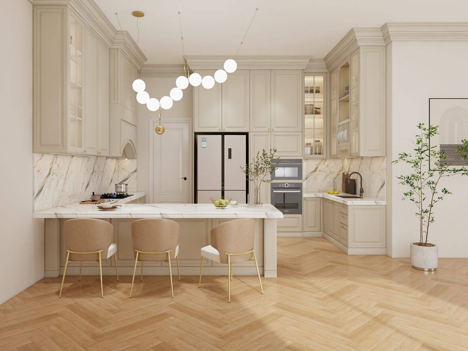 What Are The Pros And Cons Of Choosing Cream Kitchen Cabinets? - Pa Kitchen intended for Exploring the Warmth and Versatility of Cream Kitchen Cabinets
