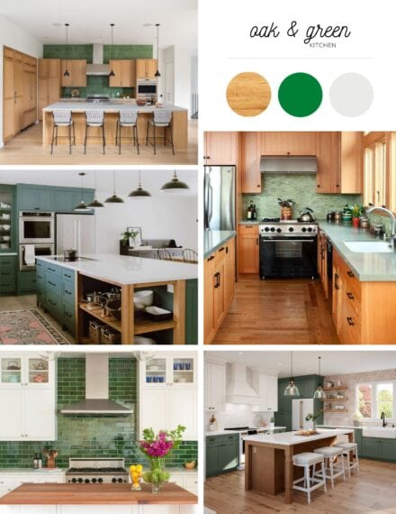 What Kitchen Color Schemes Work With Oak Cabinets? - The Homes I Have Made within Discover the Psychology of Kitchen Colors for a Harmonious Home