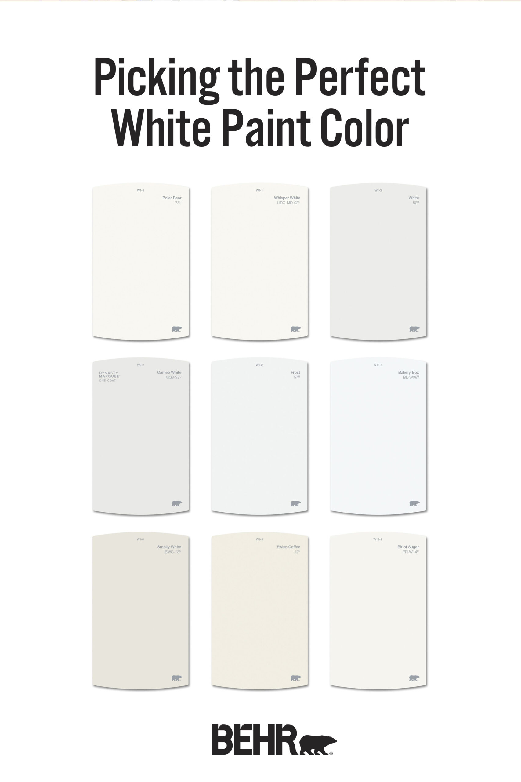 White Is One Of The Most Popular Wall Colors, However With So Many ... pertaining to Beyond White How to Select Bathroom Paint Colors for Impact