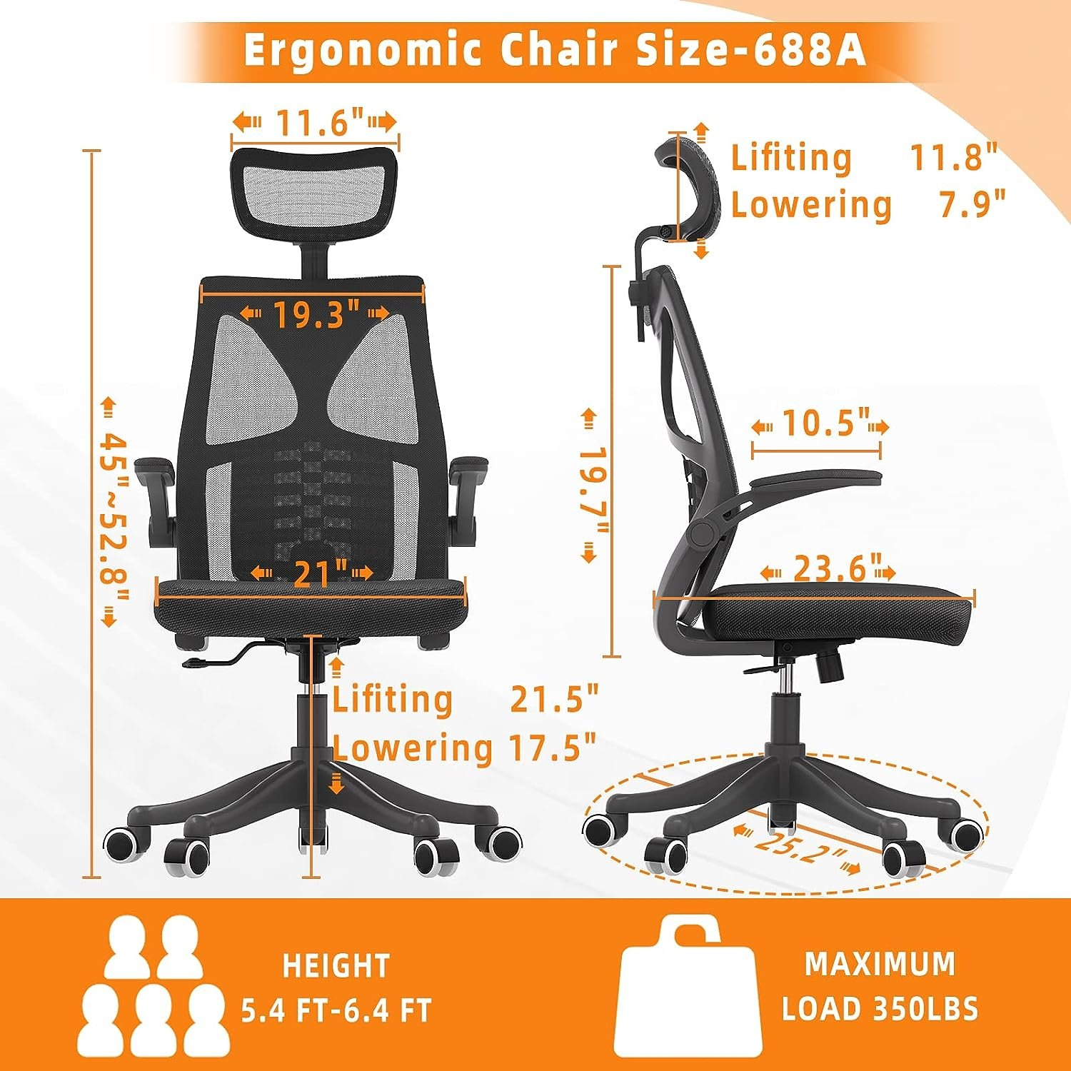 Younmall Ergonomic Office Chair Review with