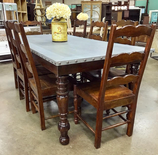 Zinc Dining Room Table in A Deep Dive into the Benefits of a Zinc Dining Room Table
