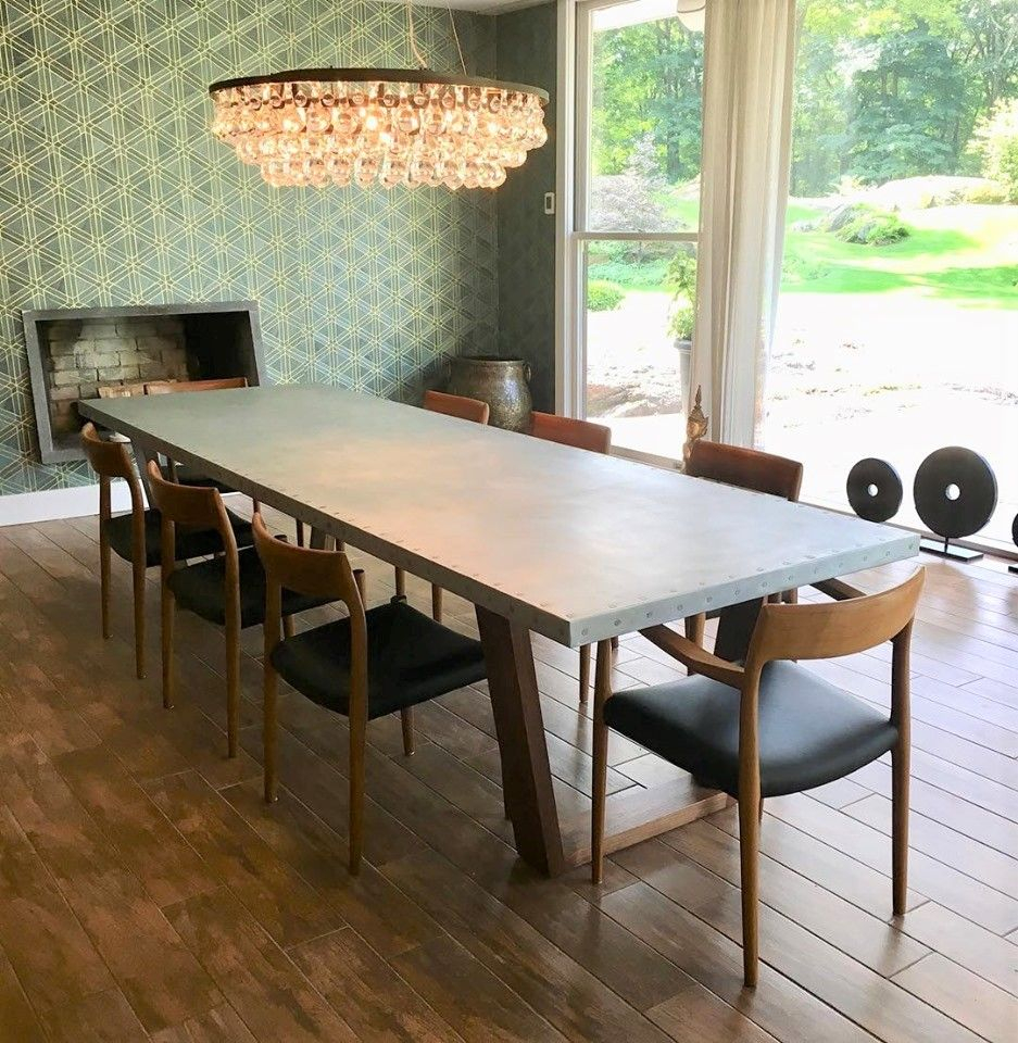 Zinc Dining Room Table with regard to A Deep Dive into the Benefits of a Zinc Dining Room Table