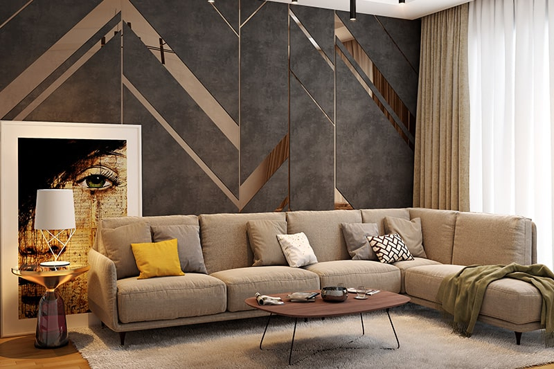 10 Brilliant Living Room Wall Decor Ideas | Design Cafe intended for Beyond Paint: Innovative Wall Treatments That Redefine Interior Spaces