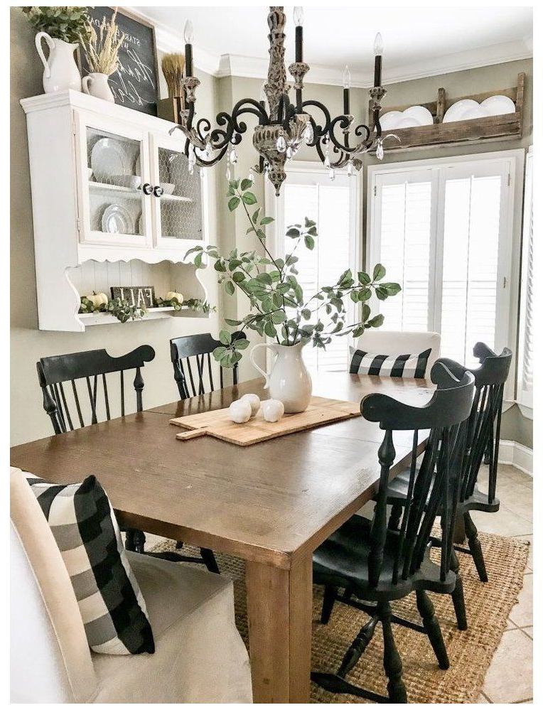 15 Modern Farmhouse Dining Room Decor Ideas in Simple farmhouse table settings that create cozy dining experiences