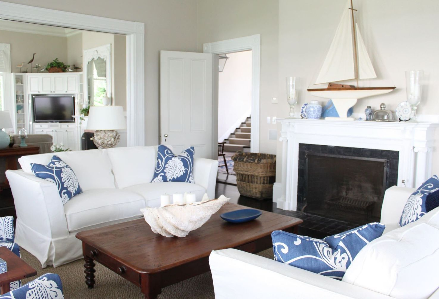 15 Nautical Living Room Ideas With Style with regard to Nautical Interior Design Ideas That Bring Ocean Vibes Indoors