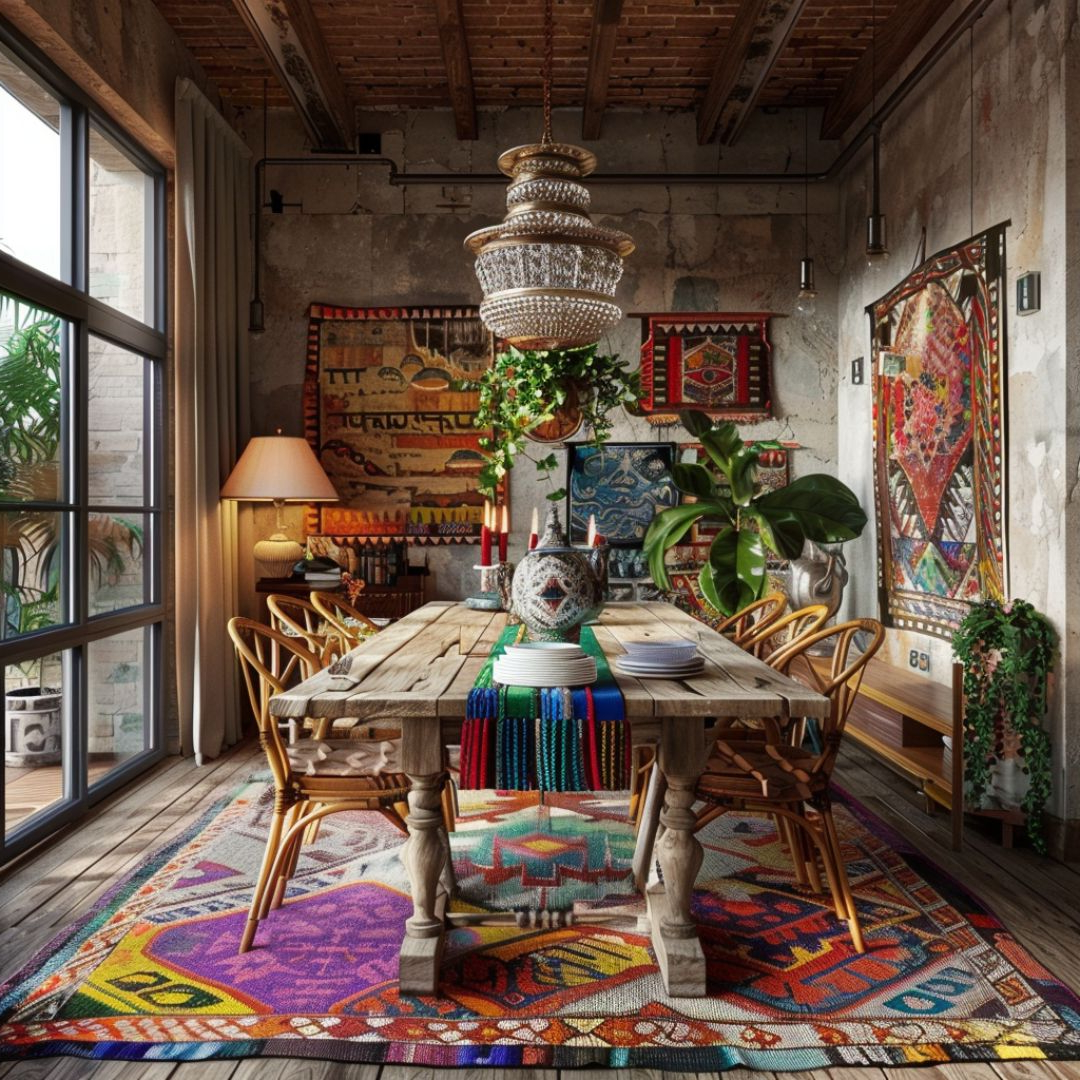 How to Blend Textures and Colors for Authentic Boho Interior Design