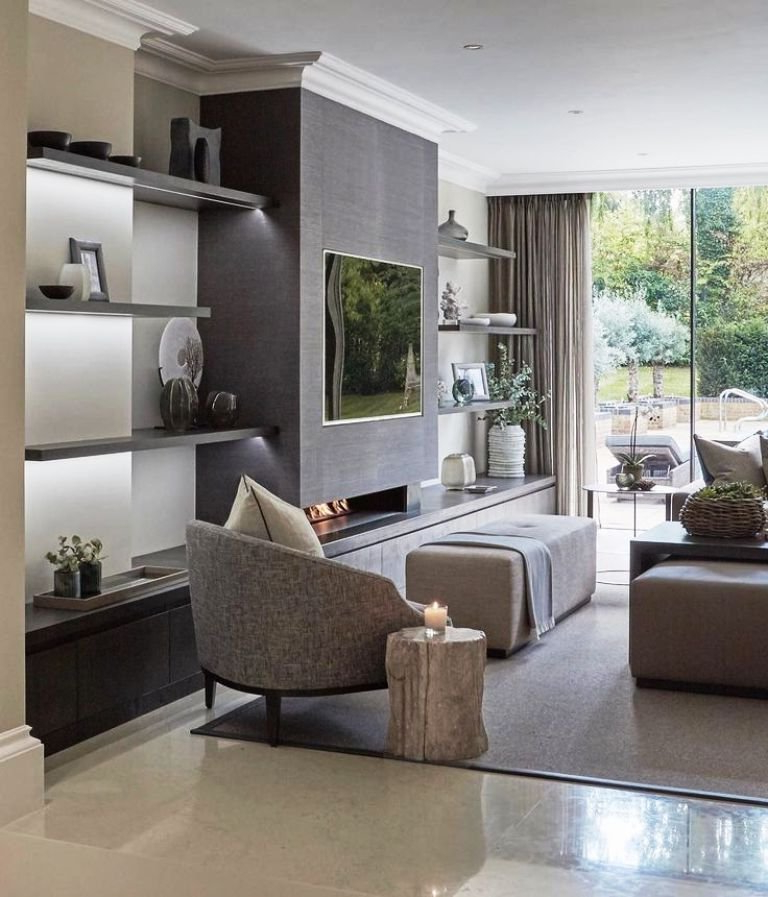 25 Best Contemporary Living Room Design And Ideas For Your Home Decor ... throughout Home Interior Design Ideas Living Room