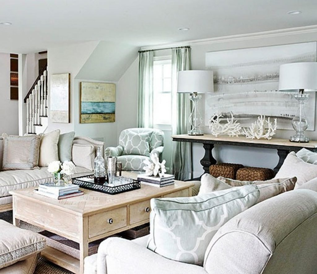 25 Coolest Beach Style Living Room Design Ideas - Interior Vogue within Designing with Nature: Sustainable Beach Interior Solutions for Modern Living