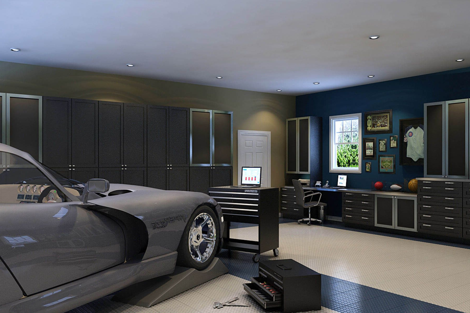 29 Garage Storage Ideas (Plus 3 Garage Man Caves) | Garage Interior ... within Making the Most of Limited Garage Space with Creative Design