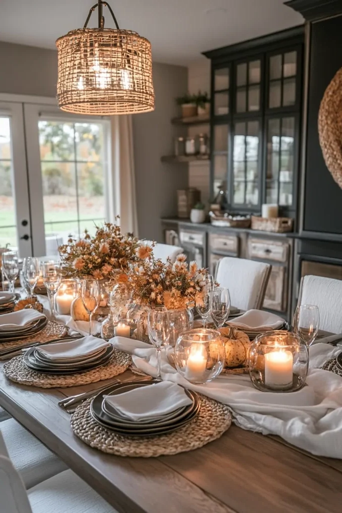 Simple Ways to Incorporate Fall Elements Into Your Dining Space