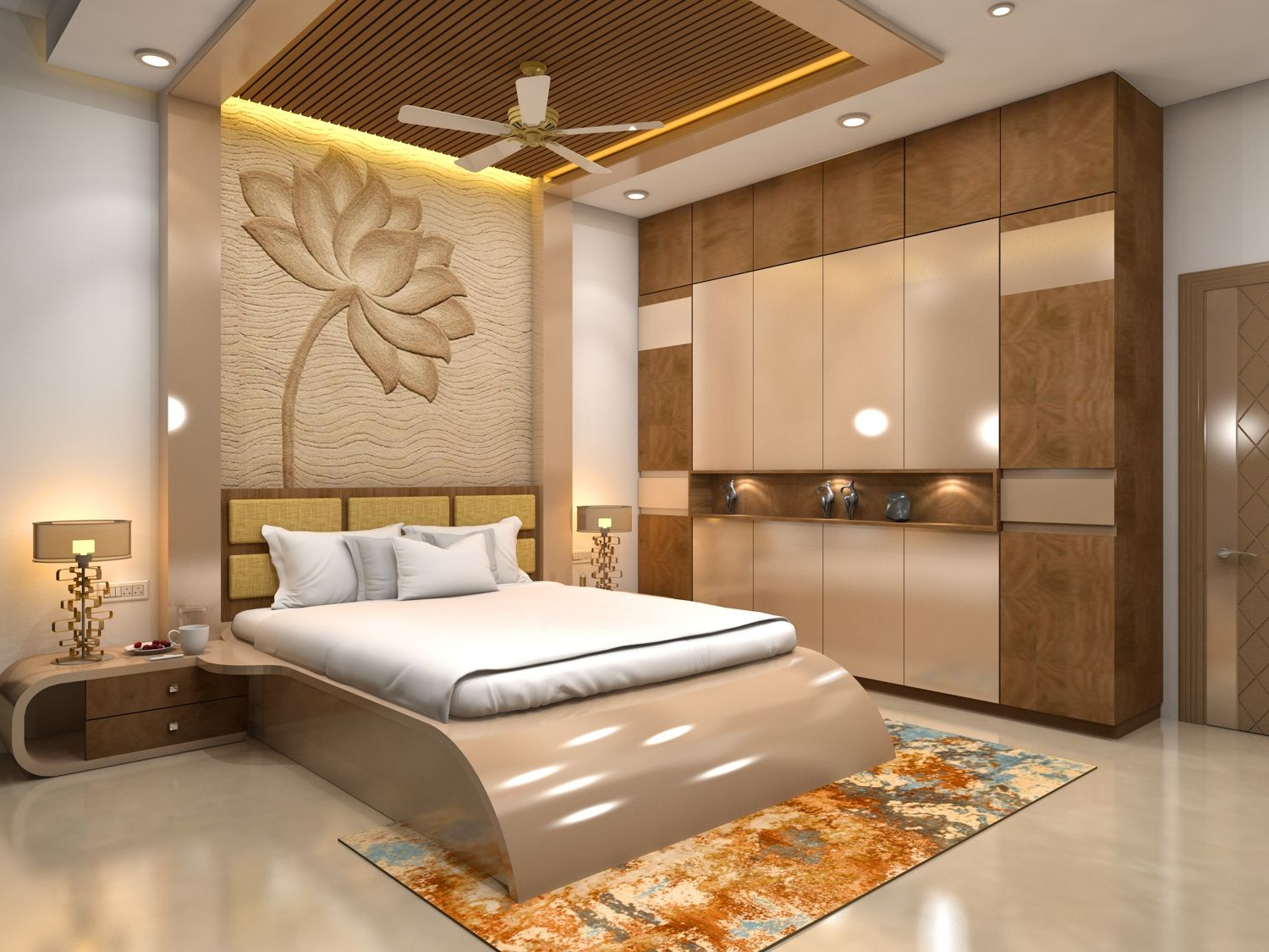 5 New Ideas Latest Bedroom Interior Design for Functional Beauty: Balancing Aesthetics and Practicality in Modern Interior Design