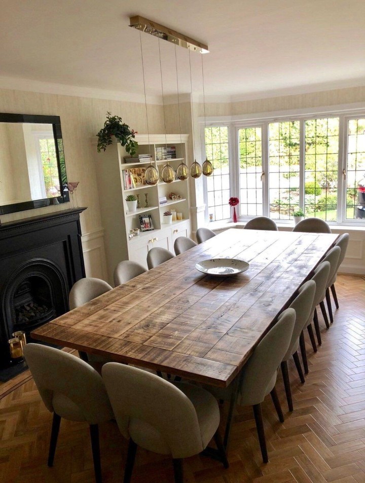 How to Choose the Right Large Dining Table Dimensions for Your Space