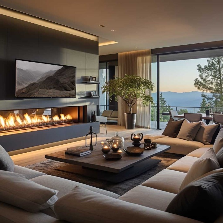 Natural Light and Color Psychology in Living Room Design for Optimal Mood and Atmosphere