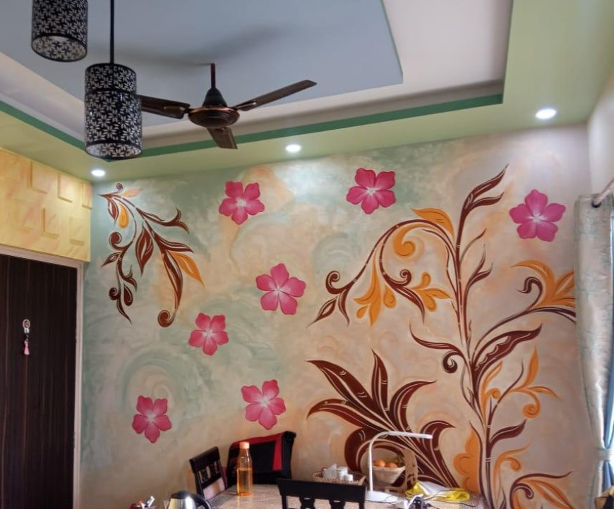 Best 50+ Wall Painting Designs | Best Wall Painting Design Ideas For ... throughout Transforming Spaces: Timeless Wall Painting Techniques for Modern Interiors