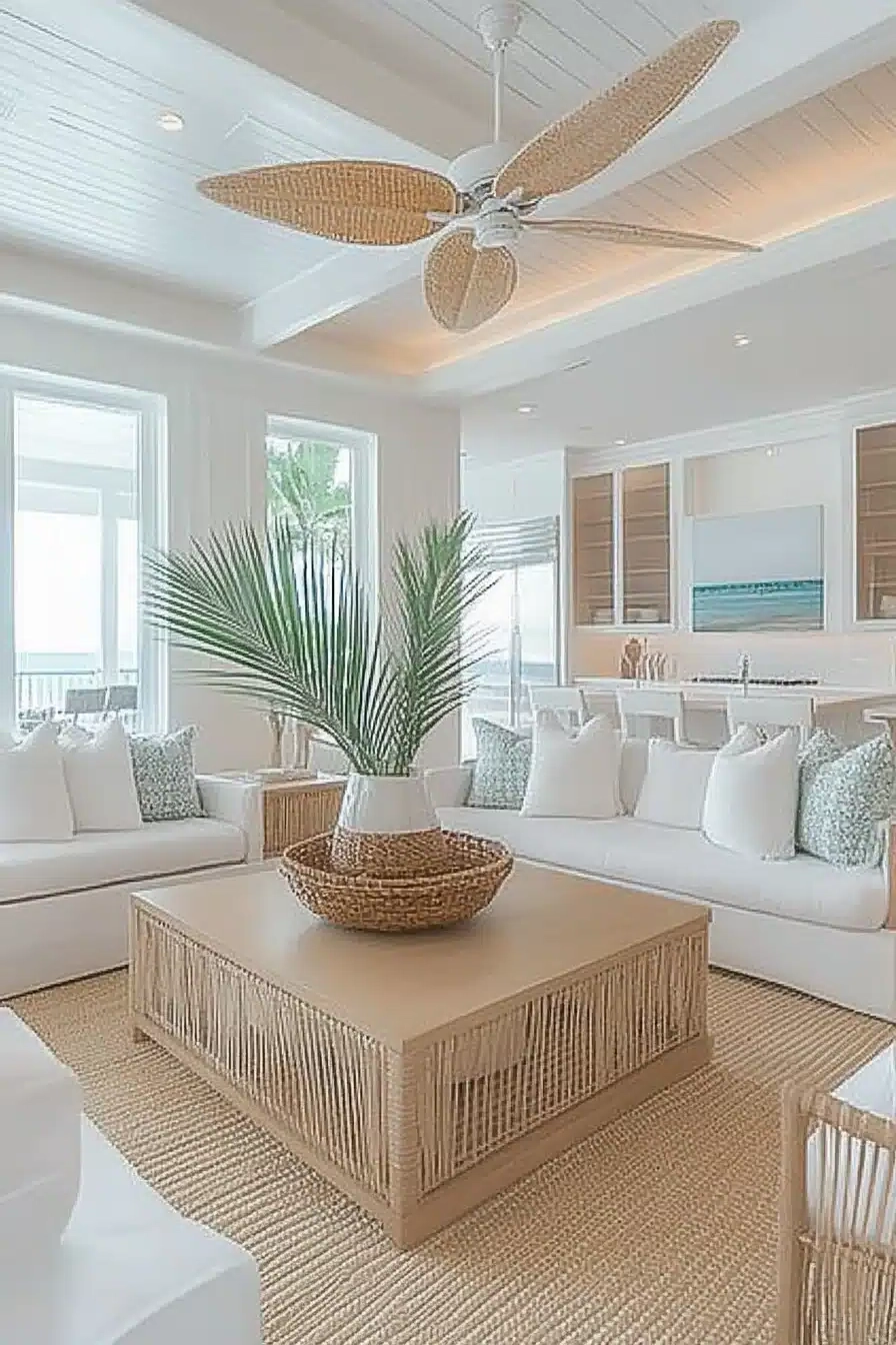 California Coastal Interior Design Ideas For A Fresh And Airy Space ... for Designing Your Coastal Sanctuary: Color Palettes and Material Choices