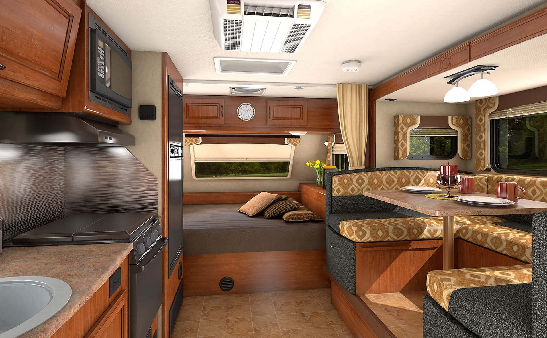 Cool 28 Incredible Rv Camping Interior Design For Cozy Summer Holiday ... for Camper Interior Design Ideas