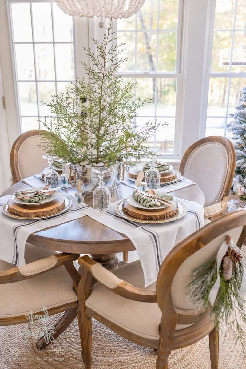 Dining Room Christmas Decorations within Dining Room Table Decorating Ideas For Christmas