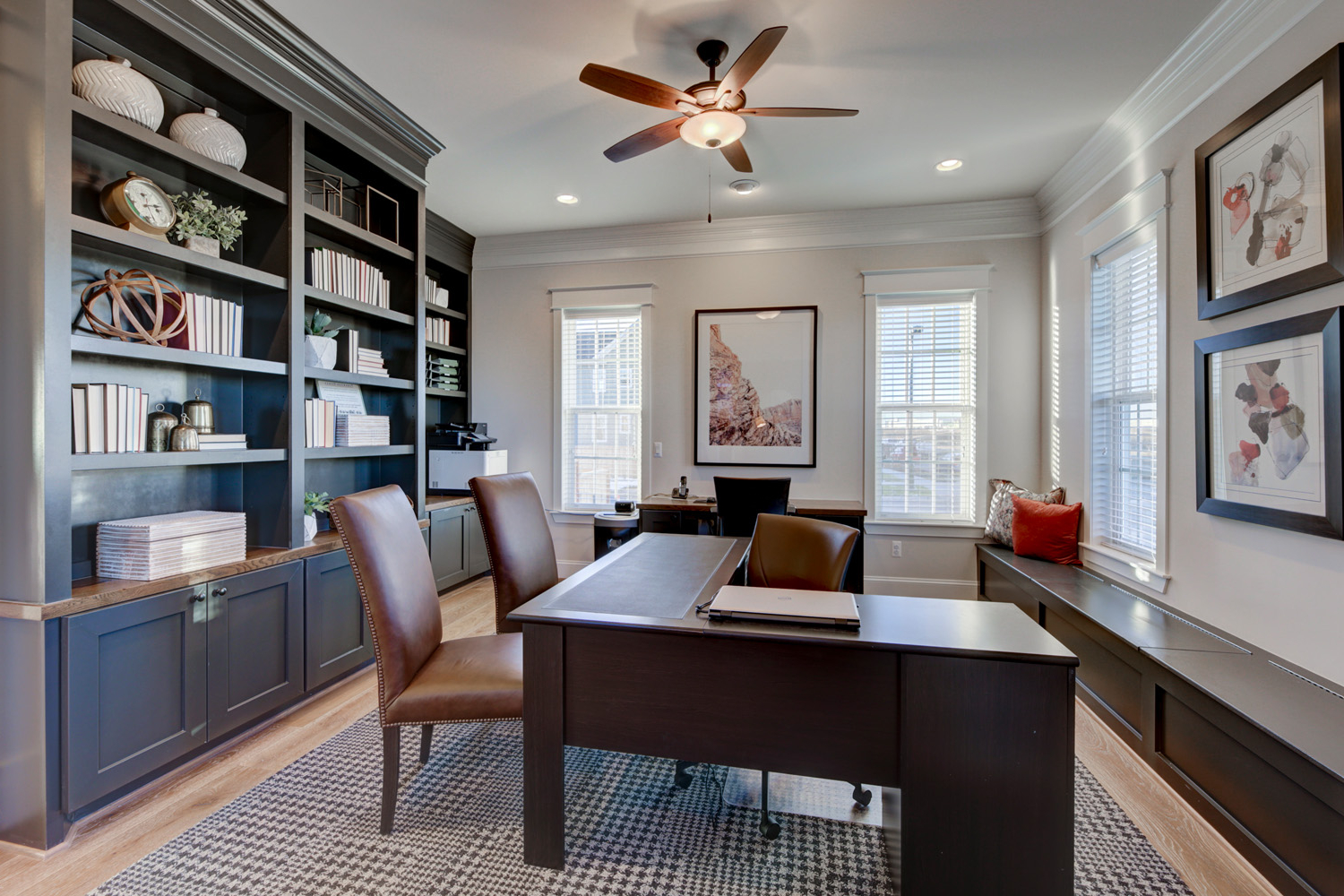 Five Simple Design Ideas To Help A Home Office Shine | Lita Dirks &amp; Co. in Home Office Interior Design Ideas