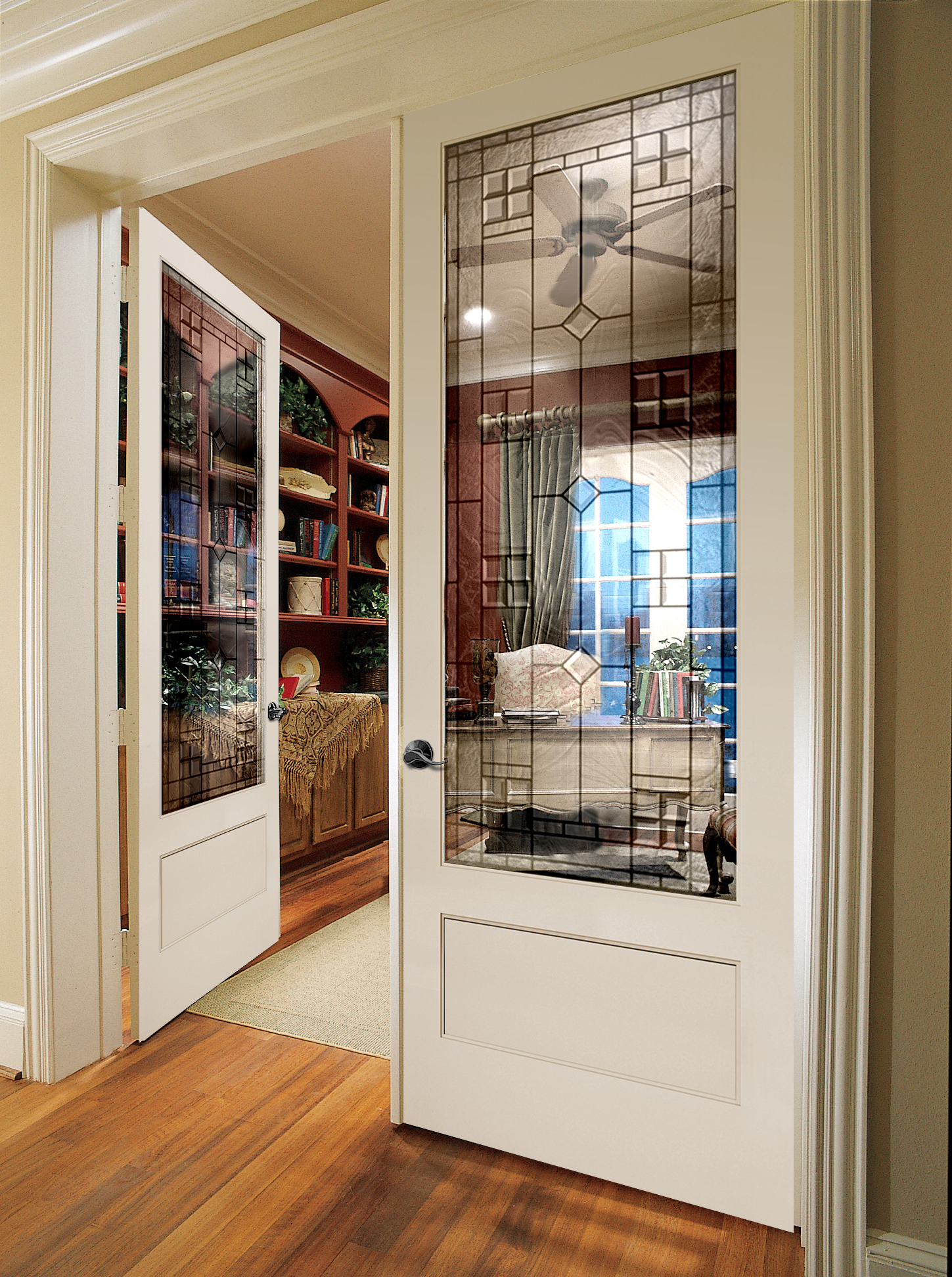 French Doors Interior Design Ideas - 16 Ways To Make Your Home Timeless ... for Creating visual harmony through strategic interior door placement