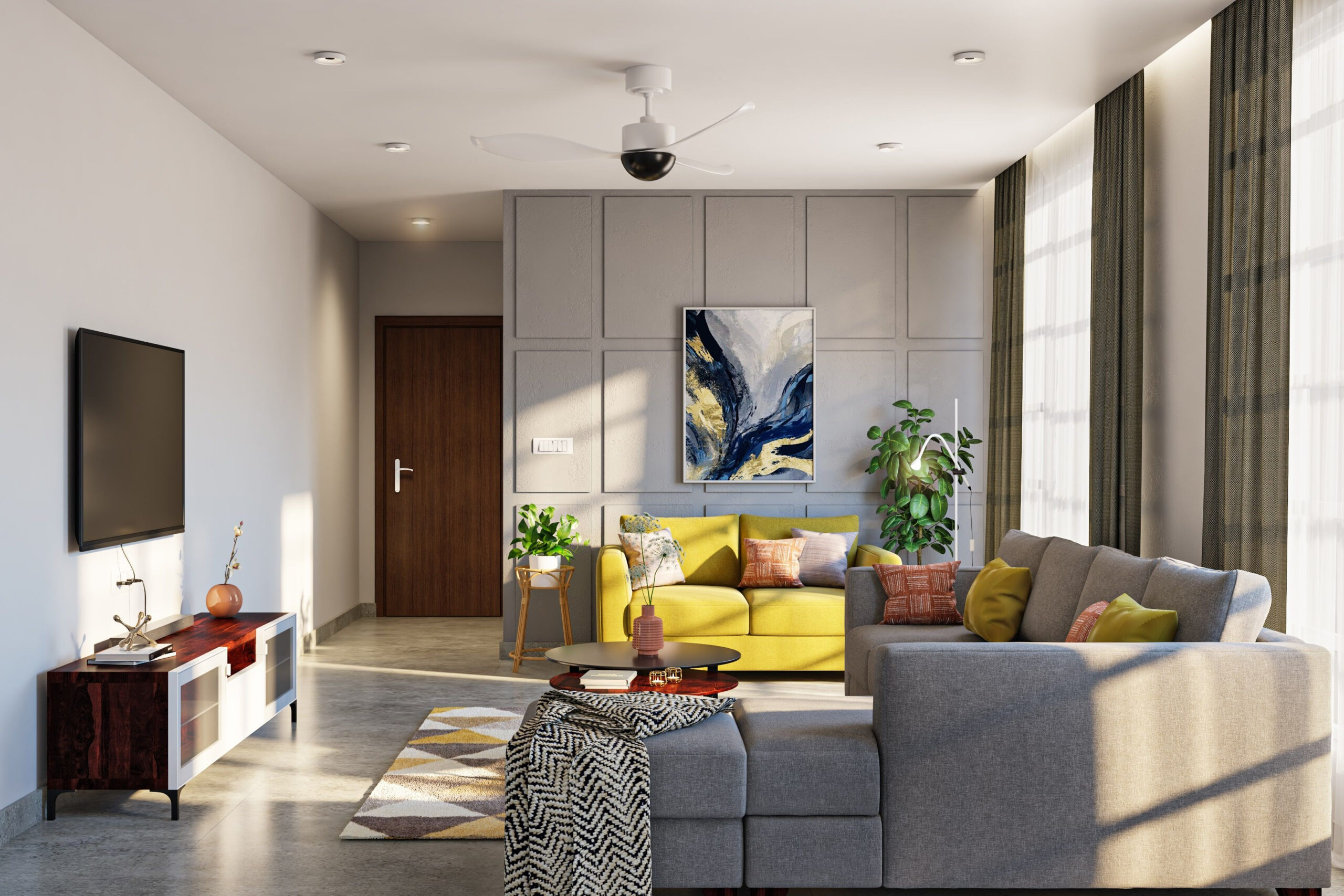 Living Room Designs Images | Baci Living Room pertaining to Color psychology in home design and how it affects mood and behavior