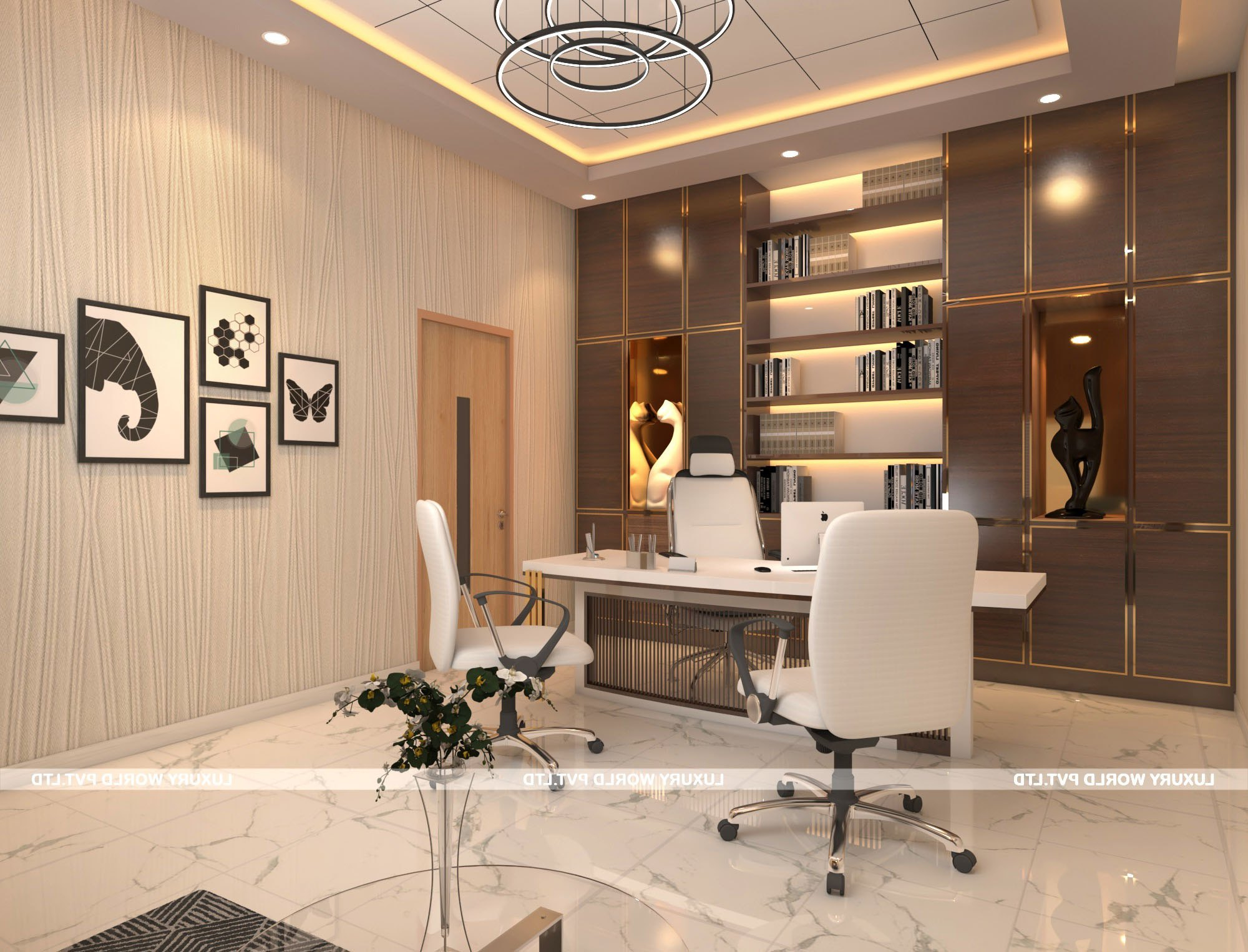 Luxurious Office Designs with The Psychology Behind Great Office Interior Design Choices