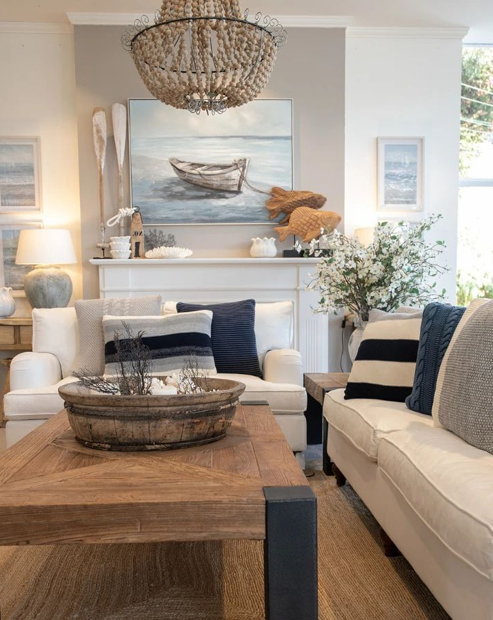 Mobile Home Interior Design Nautical throughout Nautical Interior Design Ideas That Bring Ocean Vibes Indoors