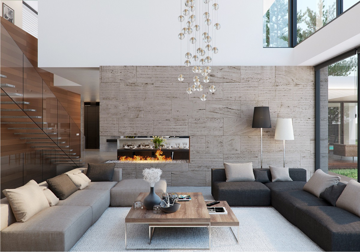 Modern House Interior Design Ideas With Elegant Indoor Swimming Pool ... intended for Modern Interior Design Ideas