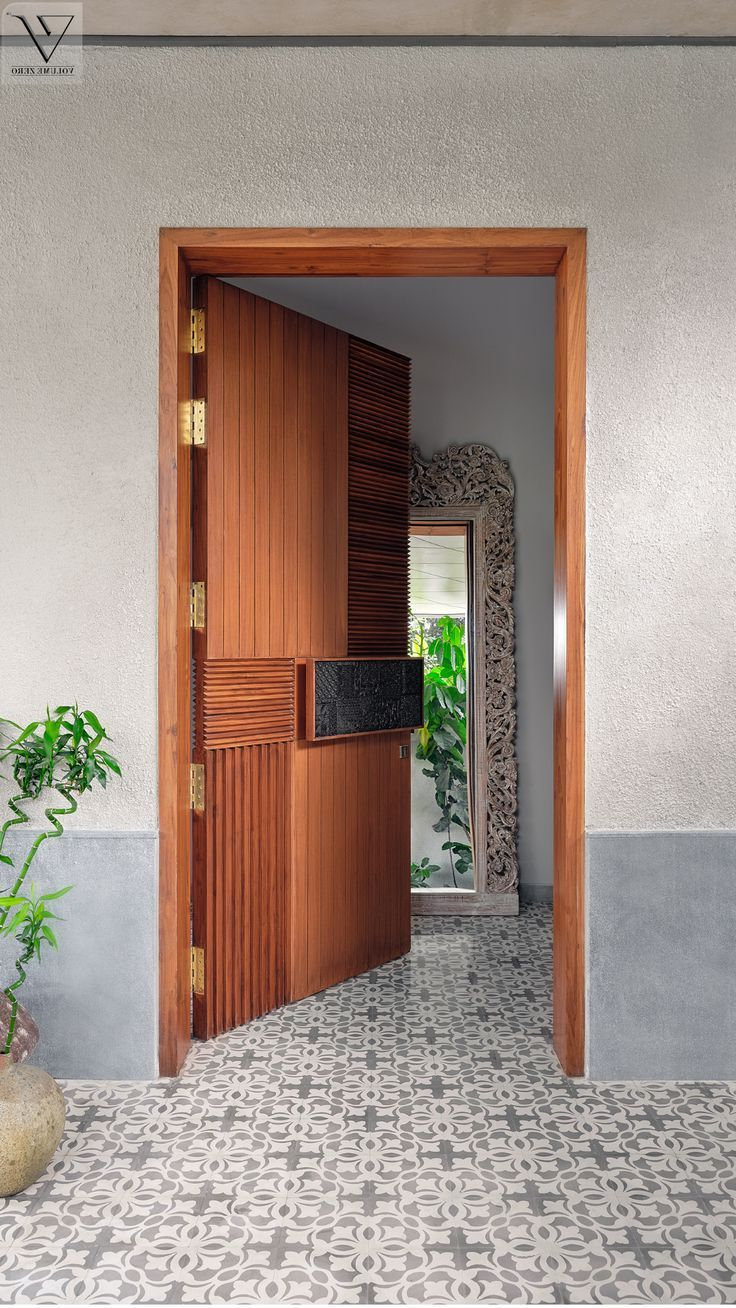 Modern Luxury Wooden Door Design Ideas Wooden Door Interior Design ... inside Creating visual harmony through strategic interior door placement