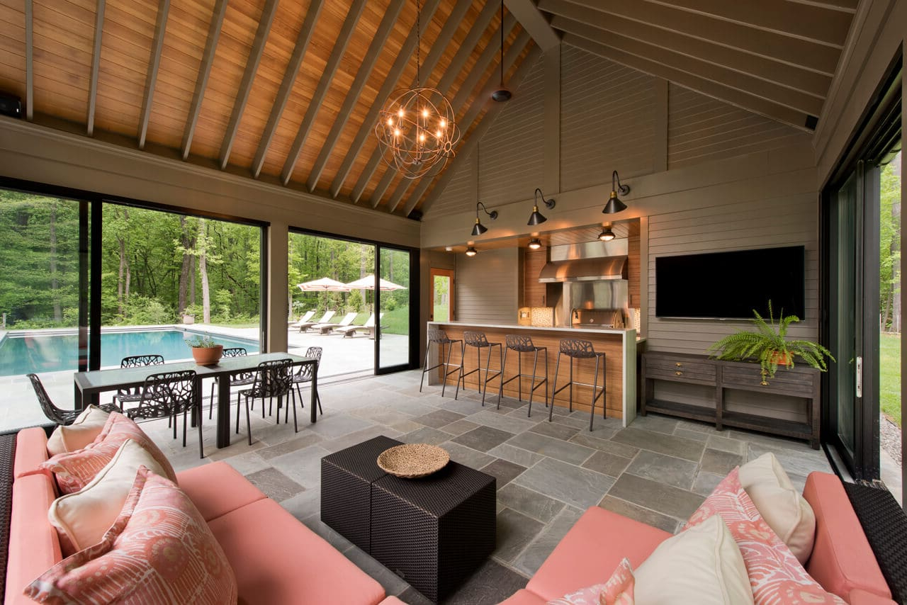 Pool House Ideas Inside At Kelley Bishop Blog with Pool House Interior Design Ideas