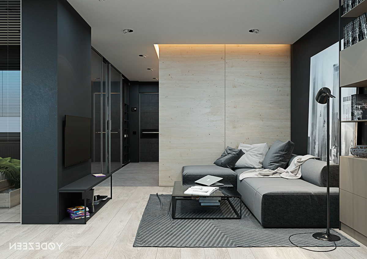 Small Flat In Kiev On Behance inside Flat Interior Design Ideas