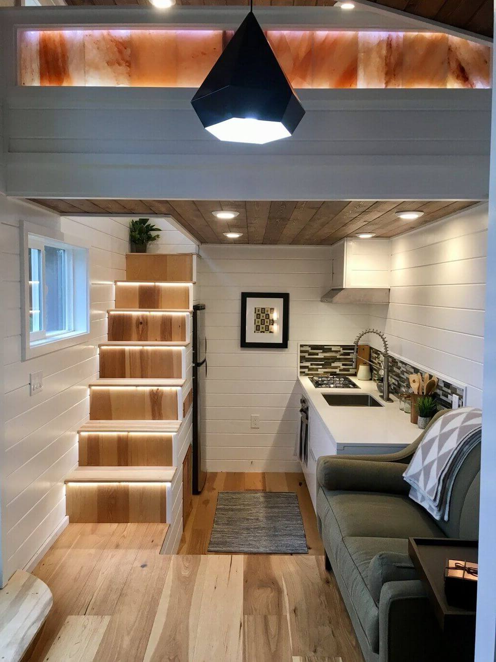 Tiny House Interior: 15 Creative Ideas For A Tiny Space - Architectures ... pertaining to Tiny Home Interior Design Ideas