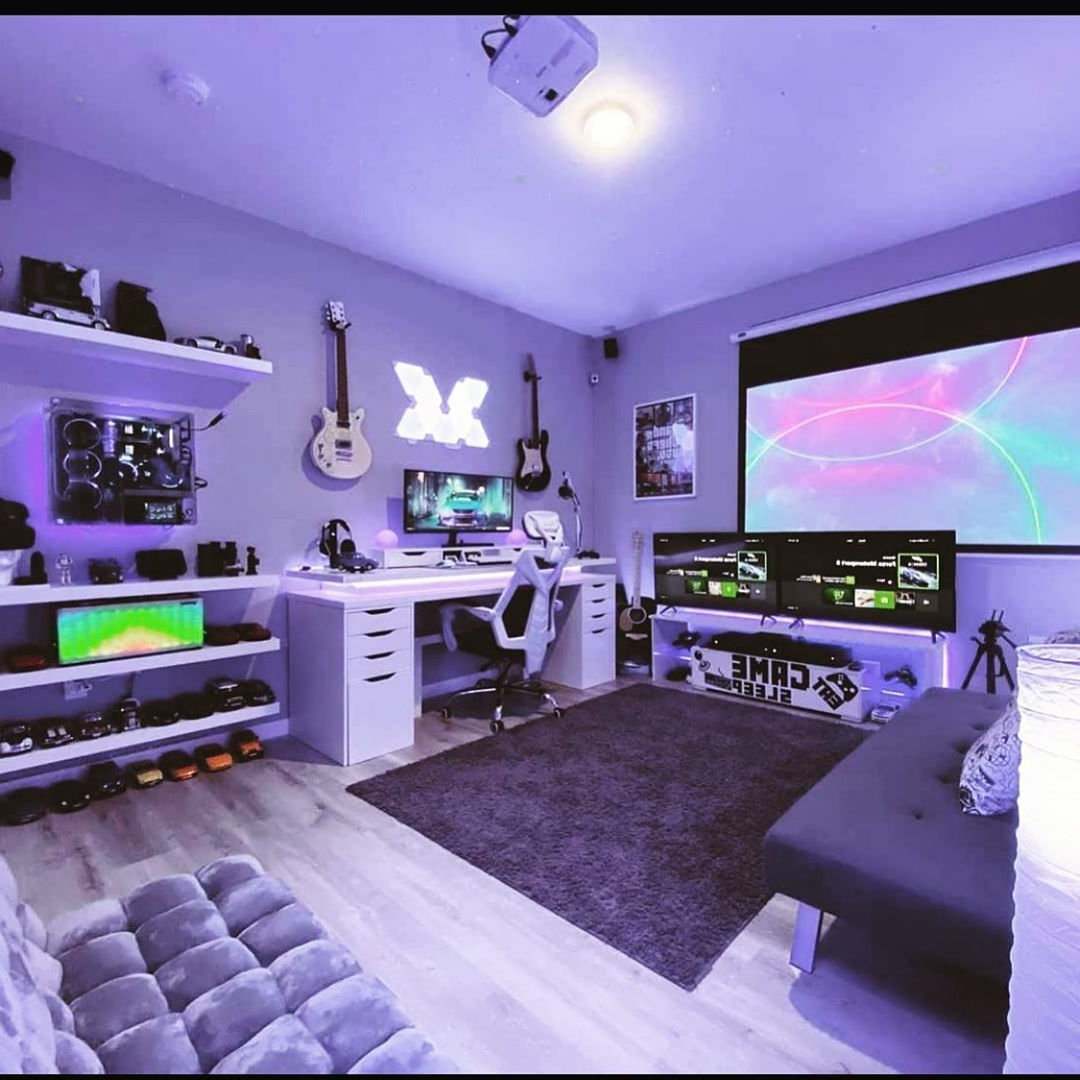 10 Best Decorating Ideas For Your Gaming Room - Foyr with regard to Gaming Bedroom Design Ideas