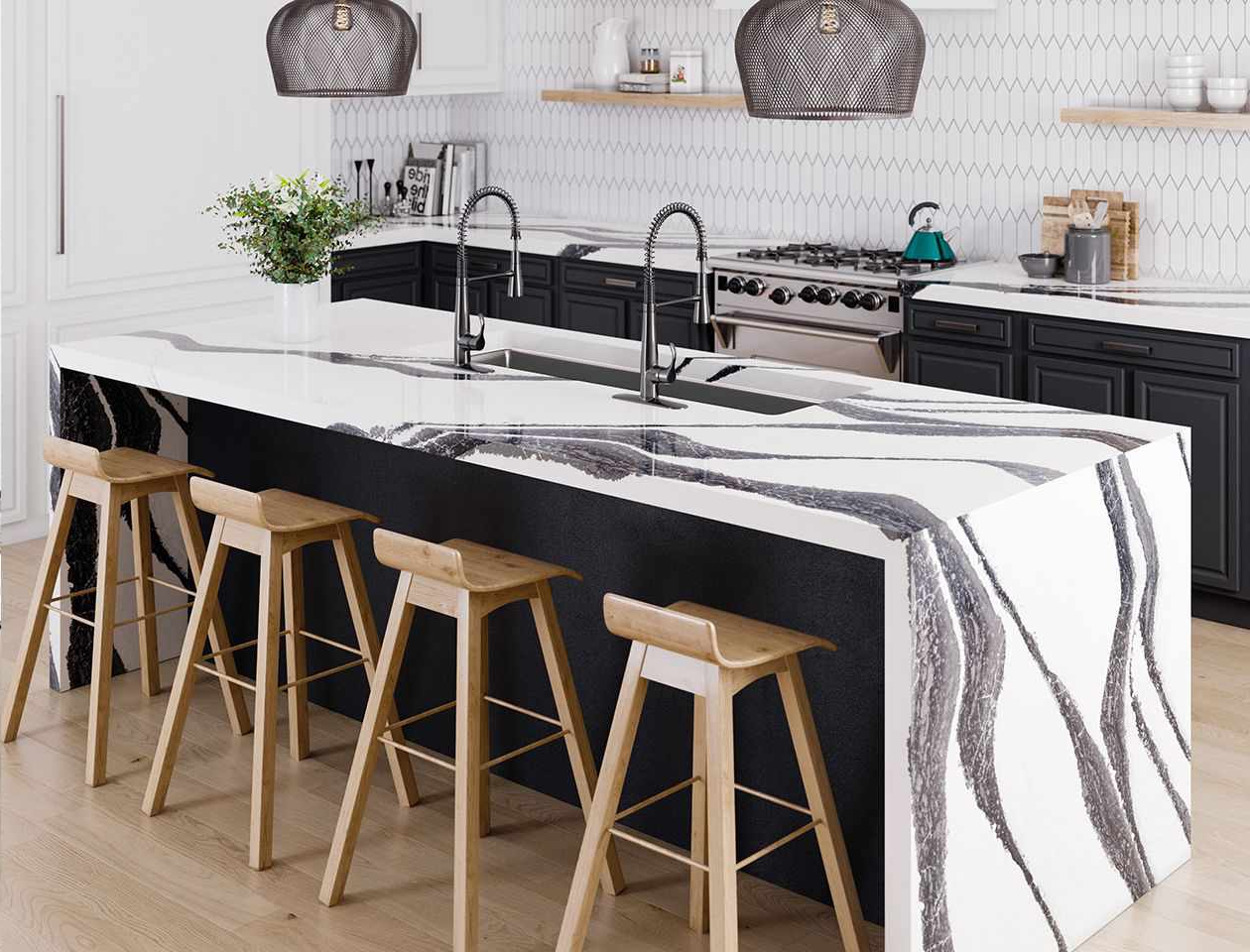 12 Kitchen Countertop Ideas That&amp;#039;ll Make You Want To Remodel with Expert Insights on Modern Kitchen Countertop Trends and Styles