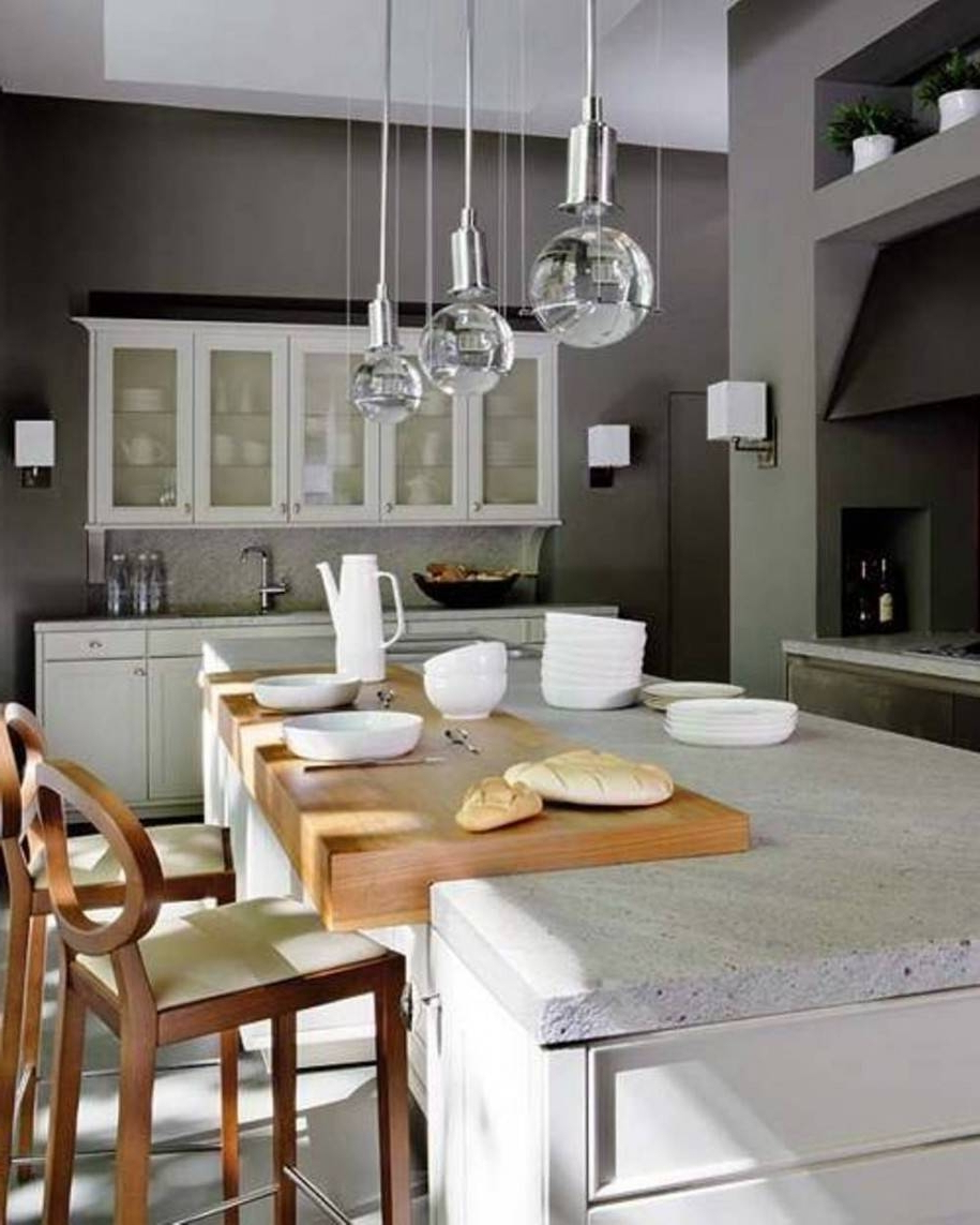 15 Collection Of Choosing The Perfect Pendant Lights For Your Kitchen ... intended for Modern Kitchen Lights Over Island
