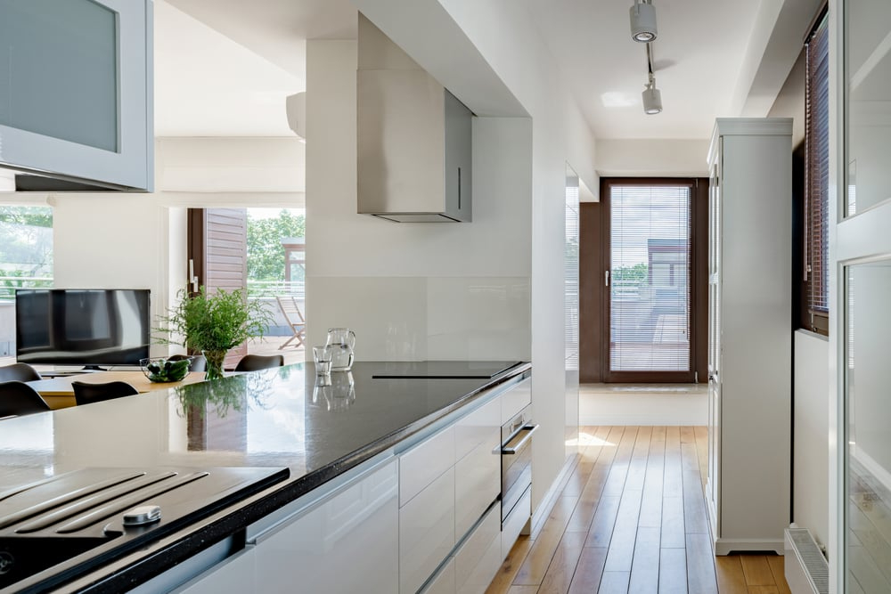 15 Long Narrow Kitchen Ideas - Love Home Designs with Smart Storage Solutions for Long Narrow Kitchen Layouts