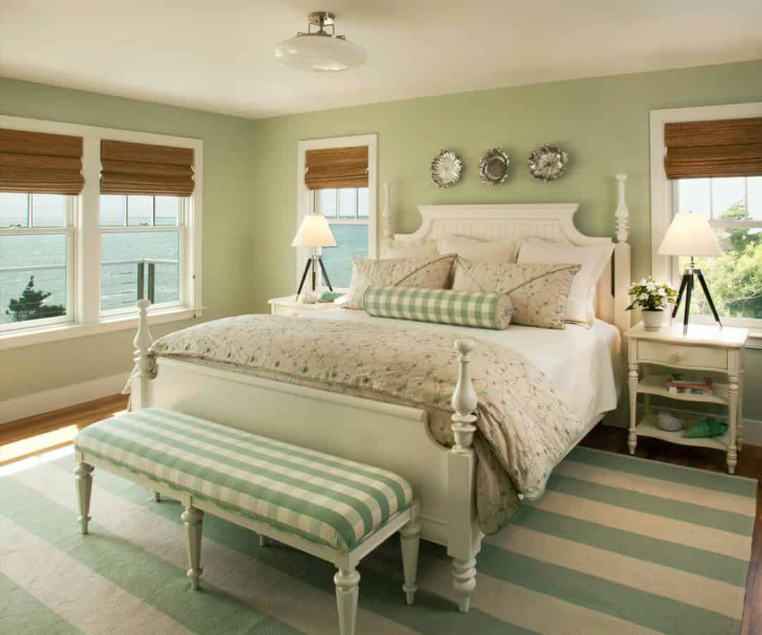 15 Magnificent Green Bedroom Designs That Look So Inviting pertaining to Green Bedroom Design Ideas