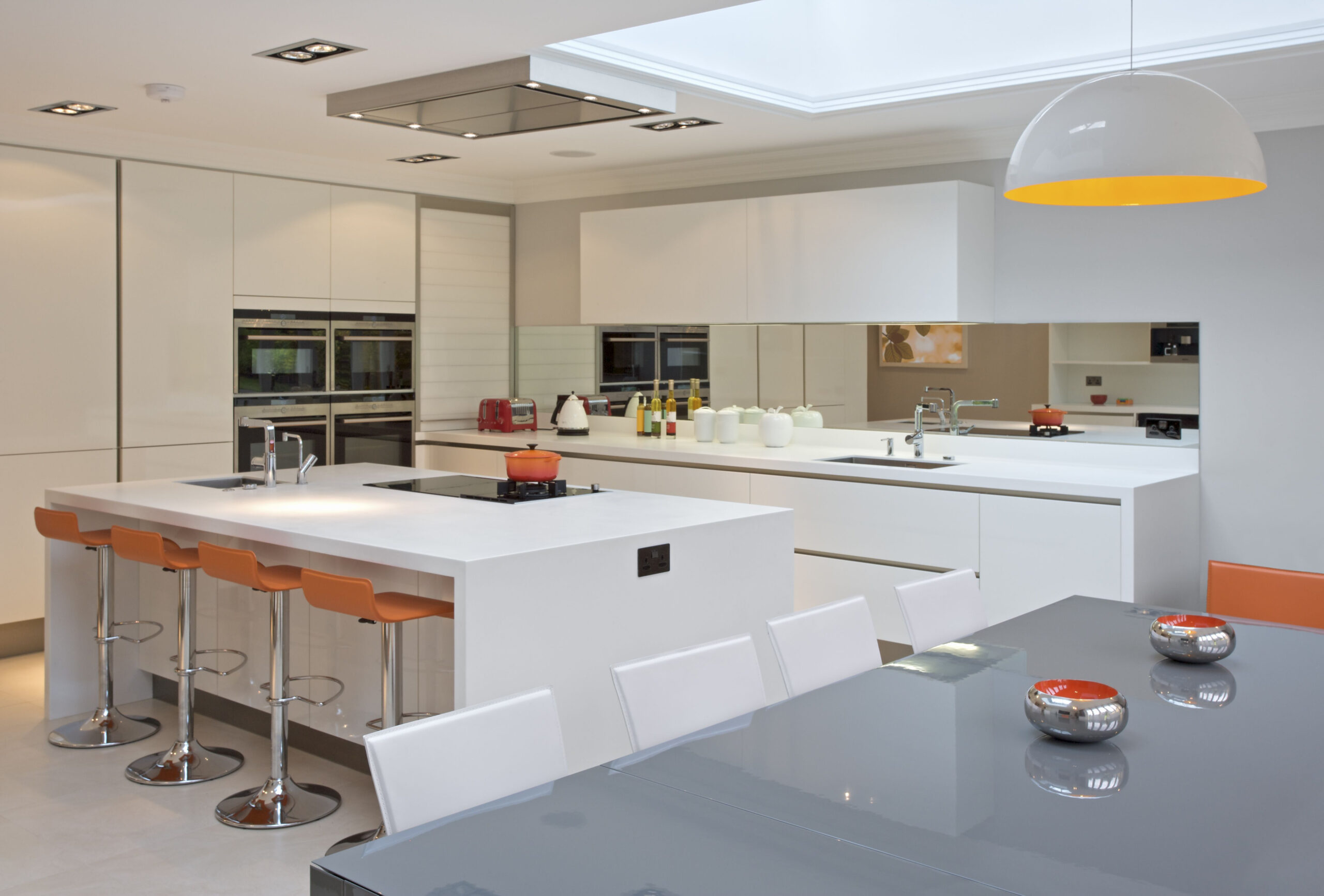 15 Modern Kitchen White Cabinet Ideas intended for Maximizing Light and Space with Contemporary White Kitchen Cabinets