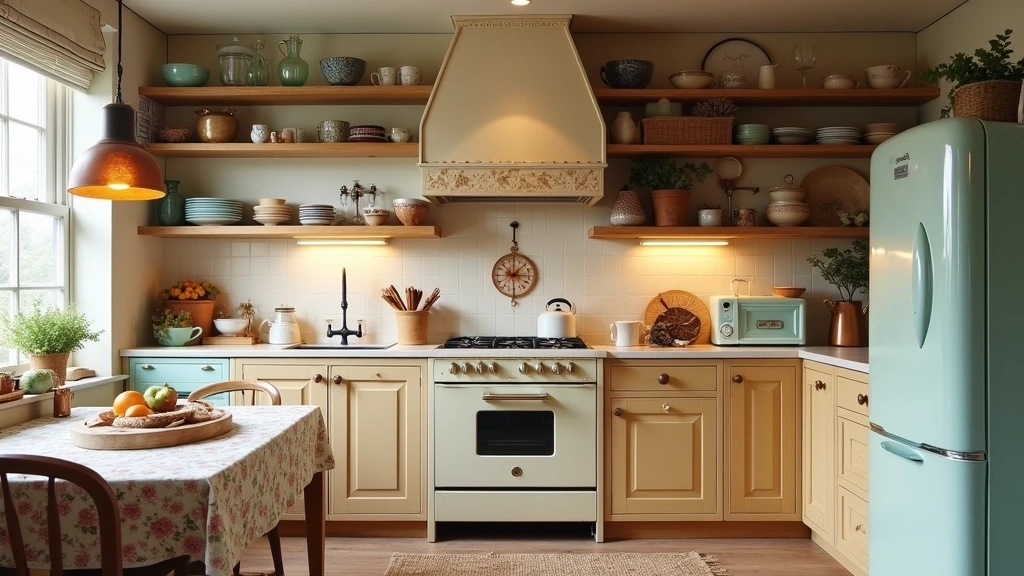 16 Dreamy Modern Vintage Kitchen Ideas You’ll Fall In Love With (Wait ... regarding Modern Vintage Kitchen Ideas