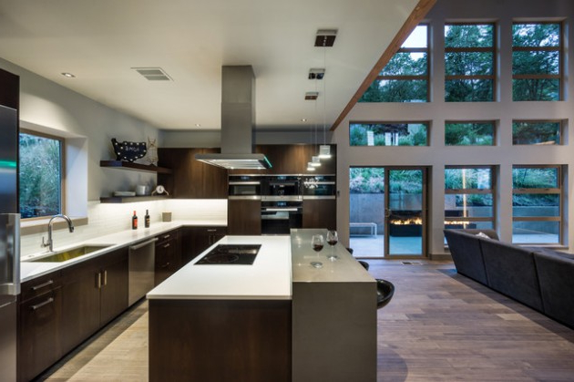 17 Beautiful Open Concept Kitchen Designs In Modern Style within Modern Kitchen Open Concept