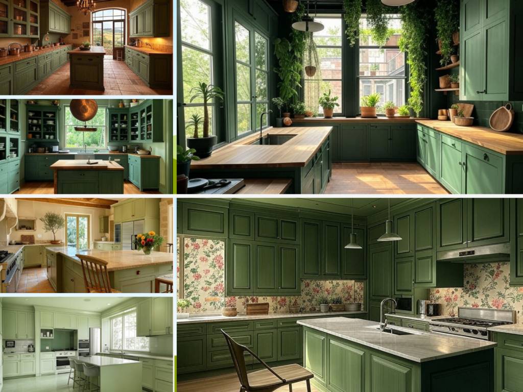 18 Stunning Green Kitchen Ideas To Transform Your Eco-Friendly Space ... with regard to Budget-Friendly Sustainable Kitchen Renovation Tips