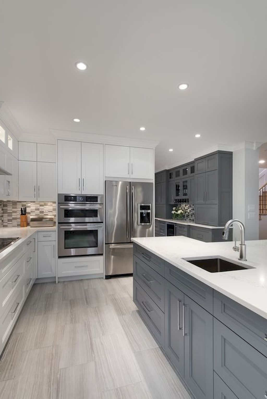 20+ Easy Grey Kitchen Cabinets Ideas For Your Kitchen | Grey Kitchen ... intended for Kitchen Ideas Grey Cabinets