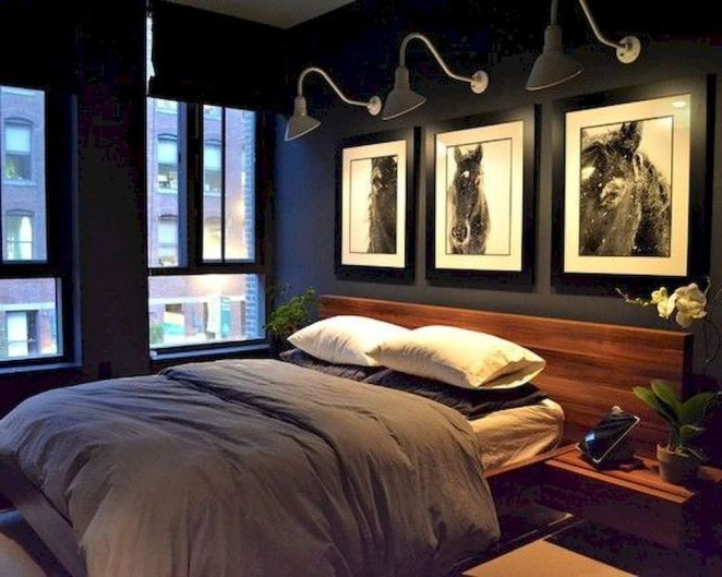 20+ Masculine Men Bedroom Design Ideas In 2020 | Small Bedroom Remodel ... for Minimalist Meets Maximalist: Balancing Style and Comfort in Men&amp;#039;s Bedrooms