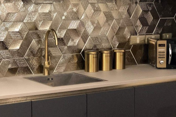 20 Modern Kitchen Wall Tile Design Ideas For Every Home Décor ... with Modern Kitchen Wall Tiles