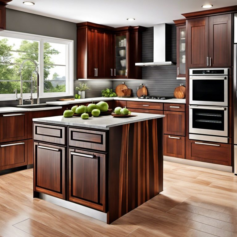 20 Modern Wood Grain Kitchen Cabinets Ideas For A Chic Kitchen with regard to Modern Kitchen With Wood Cabinets