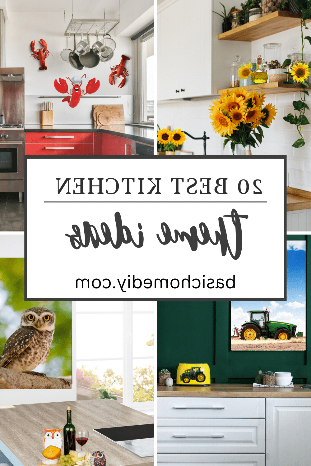 20 Popular Kitchen Decorating Theme Ideas For Your Home in Creating Cohesion in Your Kitchen Through Thoughtful Thematic Design