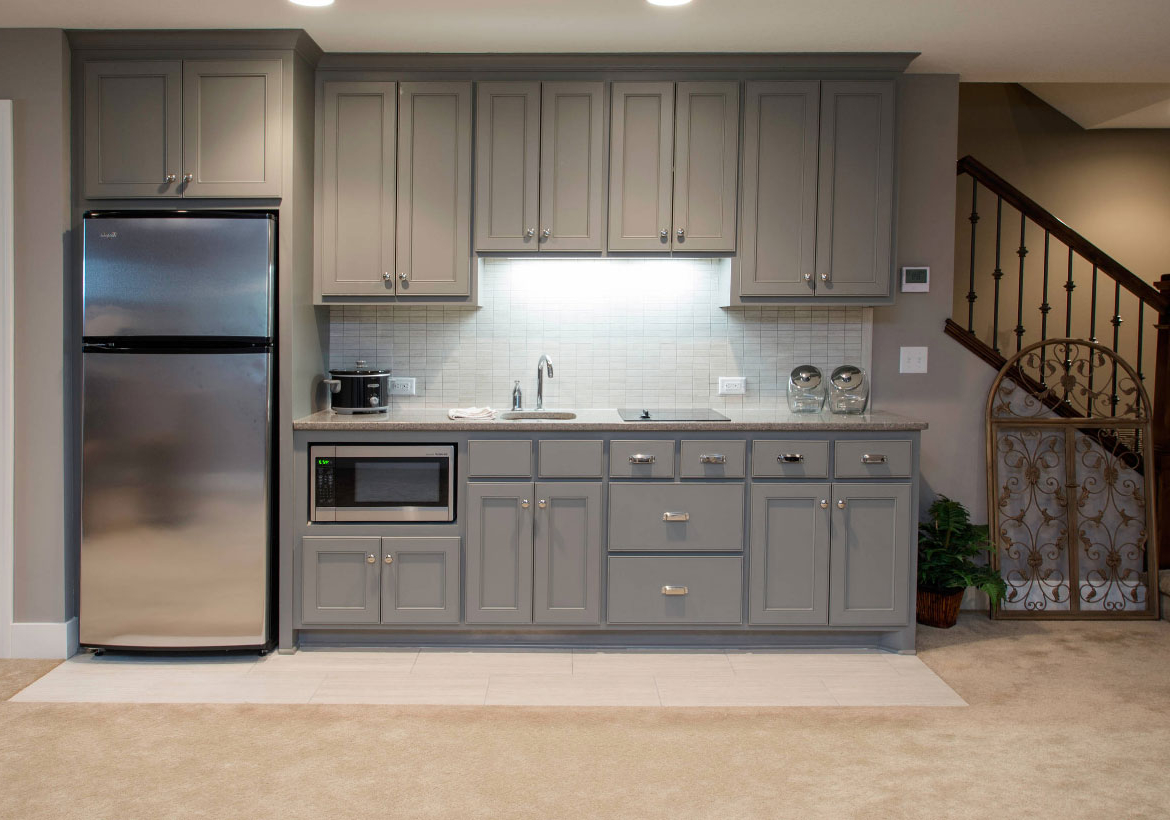 20 Sensational Small Basement Kitchen Ideas - Home Decoration And ... throughout Designing a basement kitchen that feels like a traditional home kitchen