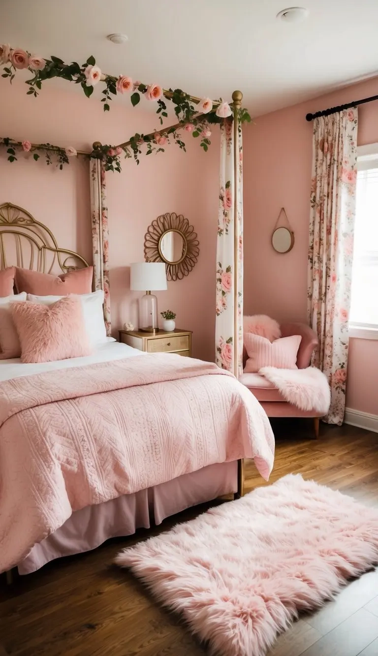 22 Inspiring Pink Bedroom Ideas To Transform Your Space within Pink Bedroom Design Ideas