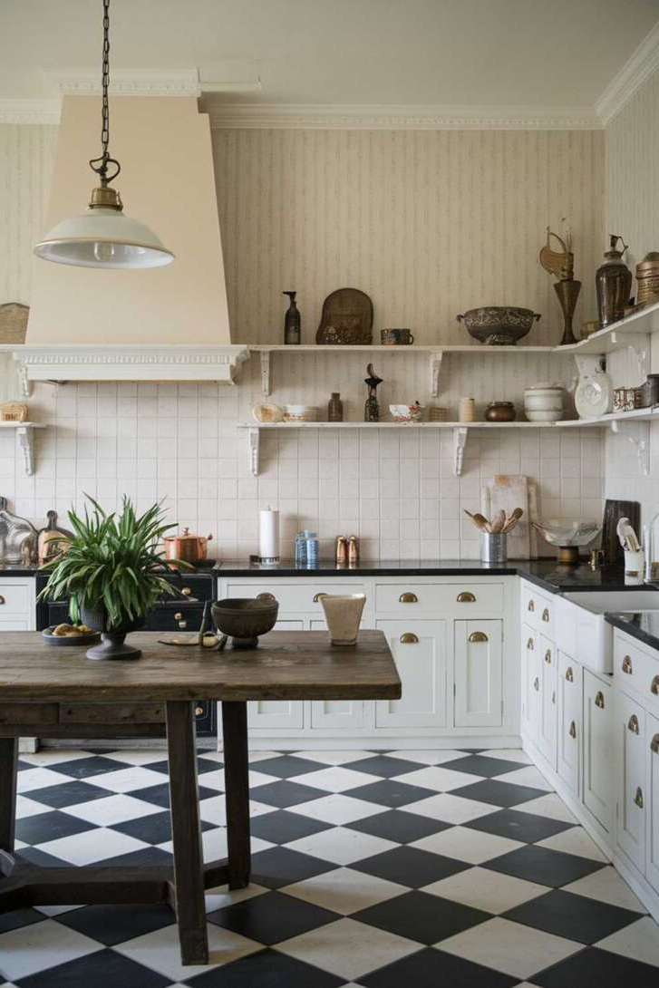 22 Modern Vintage Kitchen Decor Ideas For A Timeless Look in Balancing nostalgia and innovation in today&amp;amp;#039;s kitchen renovation projects