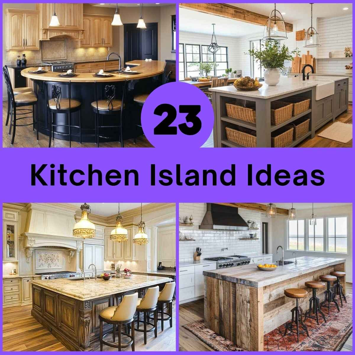 23 Stunning Kitchen Island Ideas You’ll Fall In Love With pertaining to Maximizing Counter Space Through Smart Island Planning